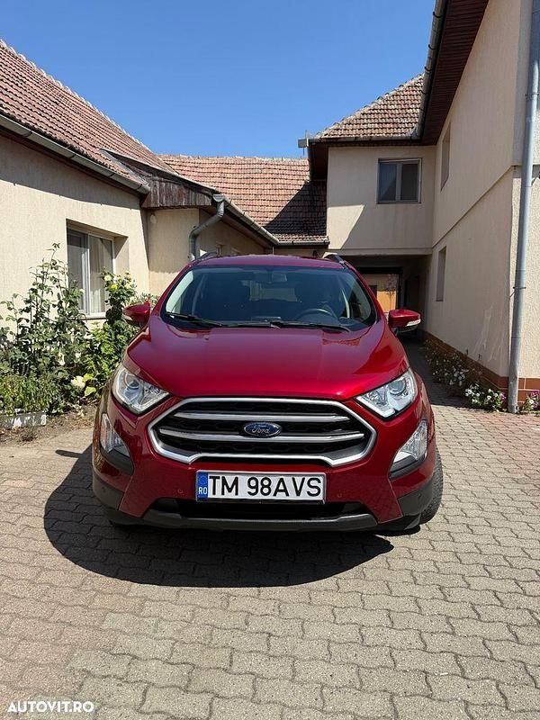 Rosu Utilizat 2018 Ford Ecosport ST-Line SUV | 10.650 EUR (Preț bun) - Imagine 1/4