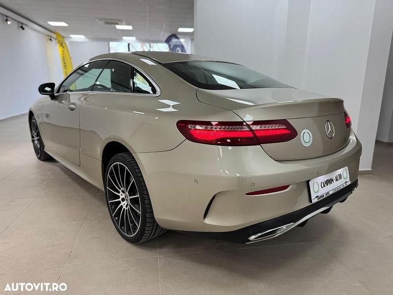 Second-hand Mercedes E400 Avantgarde 340 CP (250 kW) 2018 Culoaregalbeuriu Coupe