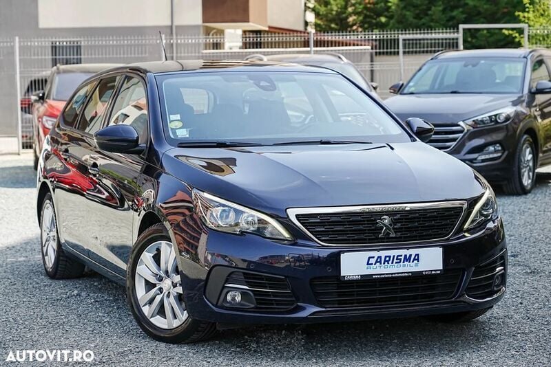 Albastru Utilizat 2020 Peugeot 308 Break | 8.901 EUR (Preț OK) - Imagine 1/4
