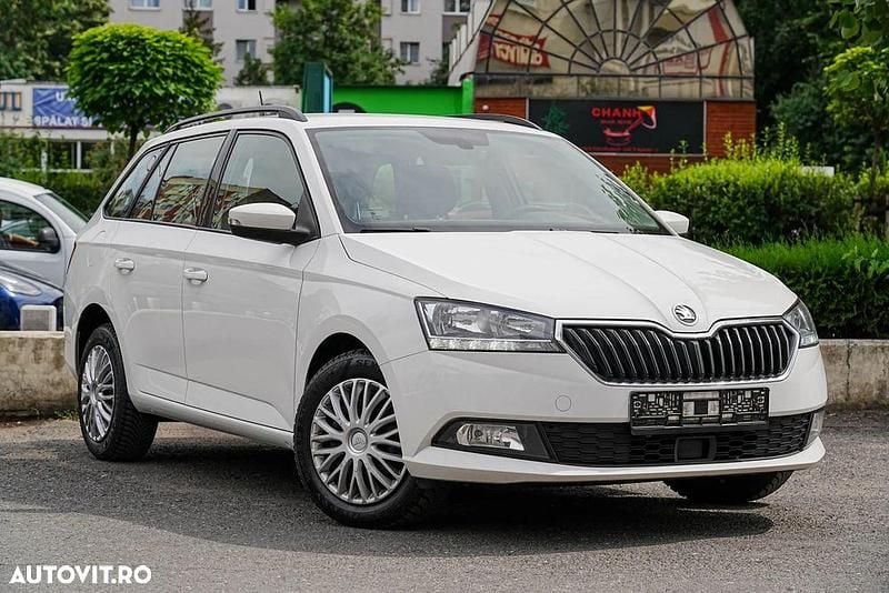 Culoarealb Utilizat 2021 Skoda Fabia Style Break | 8.821 EUR (Preț bun) - Imagine 1/4