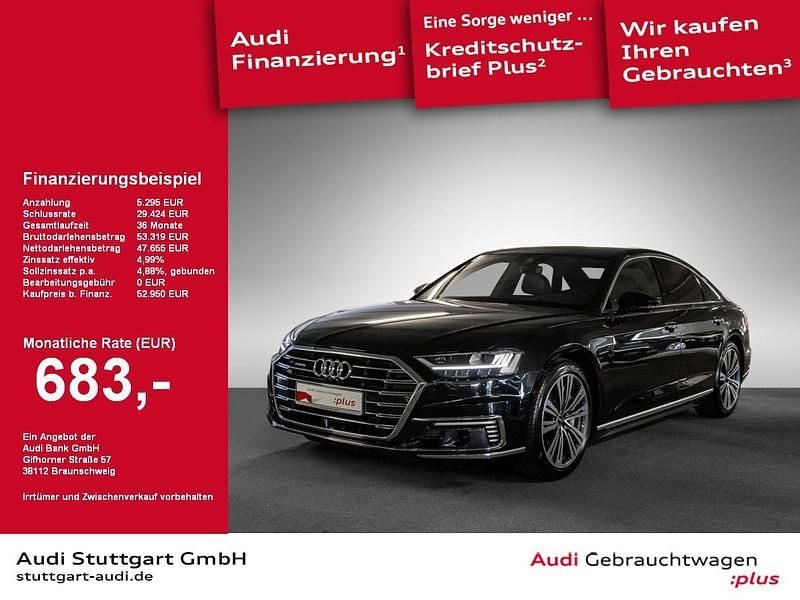 Utilizat 2021 Audi A8 Berlinǎ | 56.732 EUR (Preț OK) - Imagine 1/1