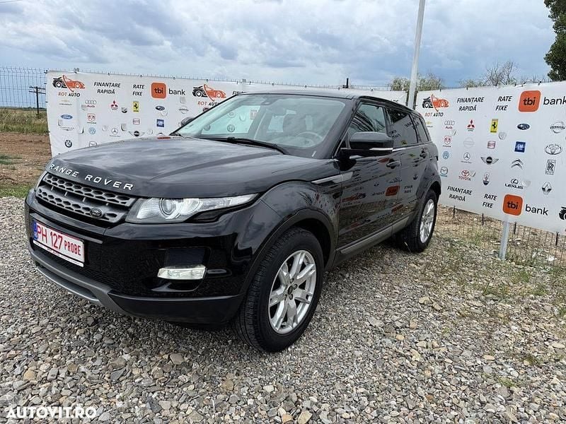 Second-hand Land Rover Range Rover evoque Dynamic 150 CP (110 kW) 2013 Culoarenegru SUV