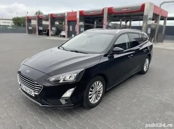 Negru Utilizat 2022 Ford Focus Titanium X Monovolum | 10.800 EUR (Preț OK) - Imagine 1/4