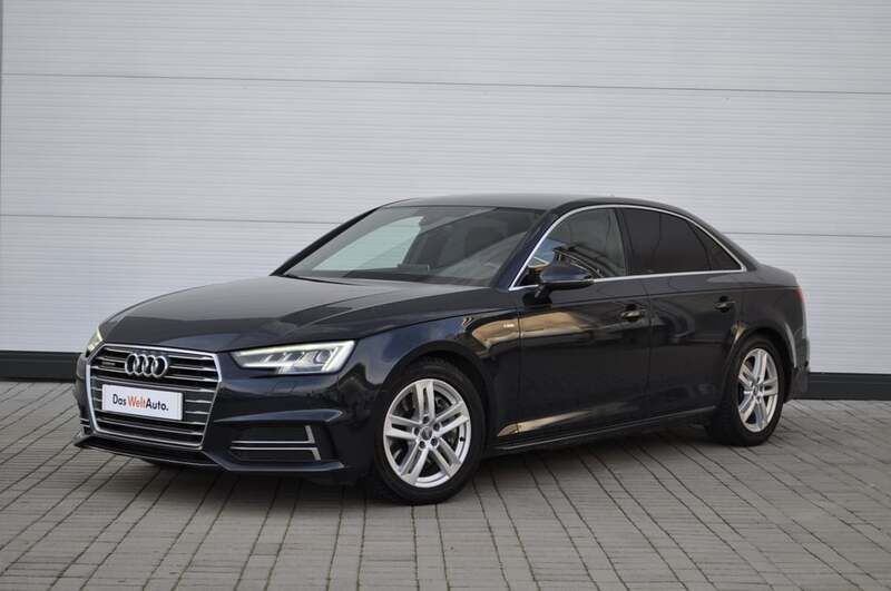 Albastru inchis metalic Utilizat 2016 Audi A4 Sport | 17.900 EUR (Puțin scump) - Imagine 1/4