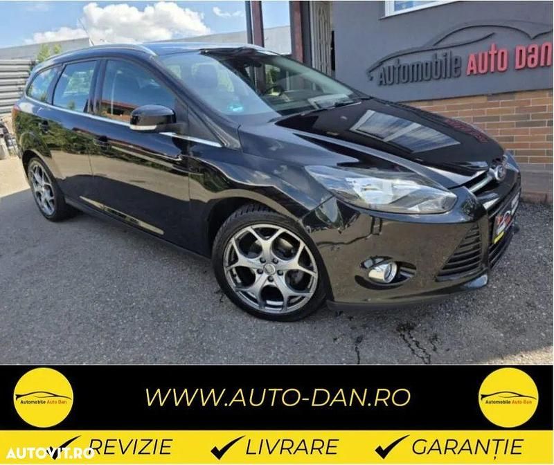Culoarenegru Utilizat 2013 Ford Focus Titanium Break | 5.390 EUR (Preț OK) - Imagine 1/4