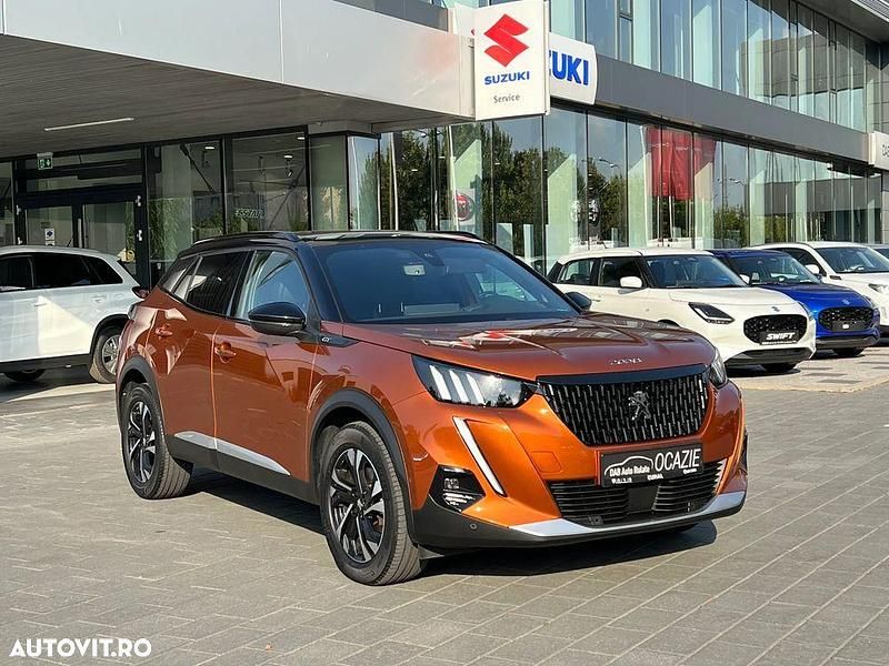Culoareportocaliu Utilizat 2021 Peugeot 2008 GT-line SUV | 18.300 EUR (Preț OK) - Imagine 1/4
