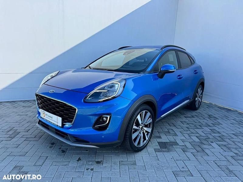 Albastru Utilizat 2020 Ford Puma Titanium X SUV | 13.189 EUR (Preț bun) - Imagine 1/4