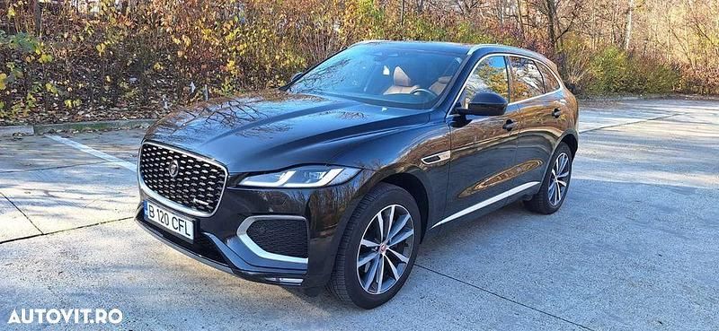 Culoarenegru Utilizat 2022 Jaguar F-Pace R-Dynamic SUV | 40.900 EUR - Imagine 1/4