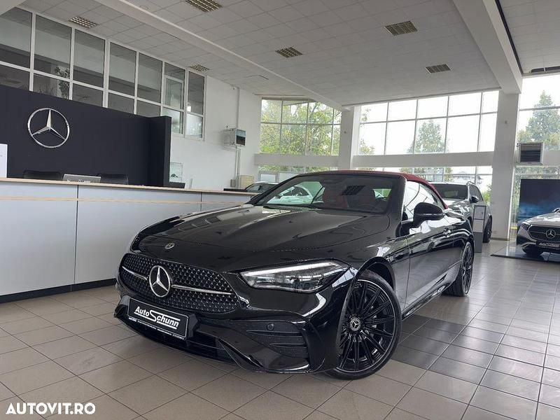 Negru Utilizat 2024 Mercedes CLE220 AMG line Cabrio | 52.849 EUR - Imagine 1/4