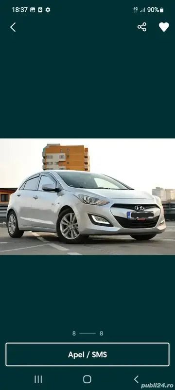 Utilizat 2015 Hyundai i30 Hatchback | 6.750 EUR (Preț OK) - Imagine 1/4