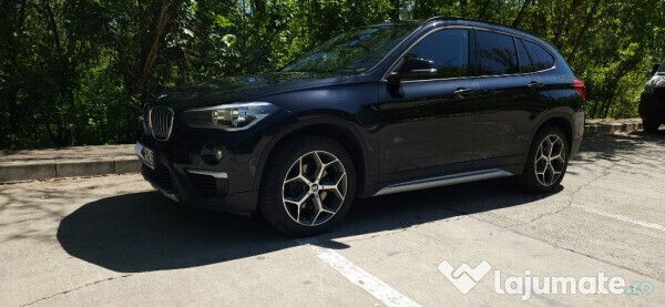 Negru Utilizat 2017 BMW X1 xLine SUV | 18.500 EUR (Preț OK) - Imagine 1/4