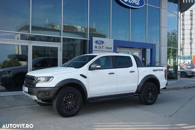 Alb Utilizat 2021 Ford Ranger Raptor Pickup | 39.990 EUR (Puțin scump) - Imagine 1/4