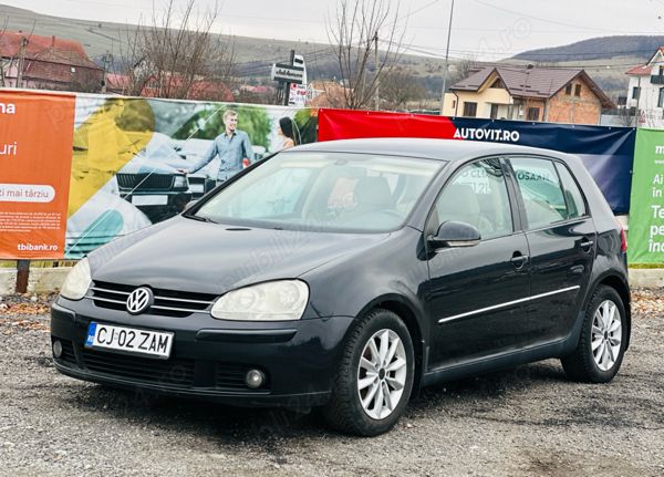 Negru Utilizat 2006 VW Golf V Hatchback | 3.490 EUR (Preț OK) - Imagine 1/4