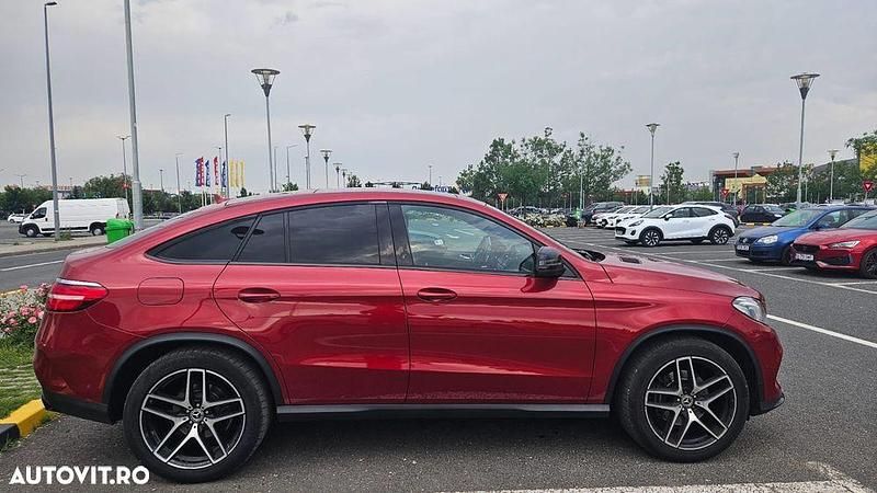 Second-hand Mercedes GLE350 258 CP (189 kW) 2018 Culoarerosu Coupe