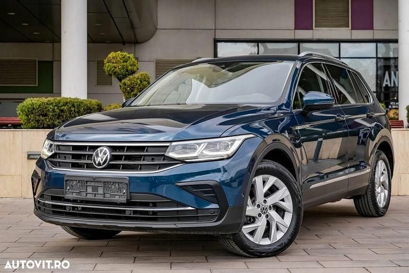 Culoarealte culori Utilizat 2022 VW Tiguan Elegance SUV | 26.596 EUR (Preț OK) - Imagine 1/4