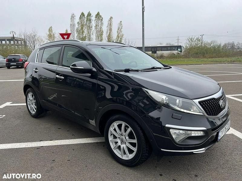 Second-hand Kia Sportage 185 CP (136 kW) 2015 Negru SUV
