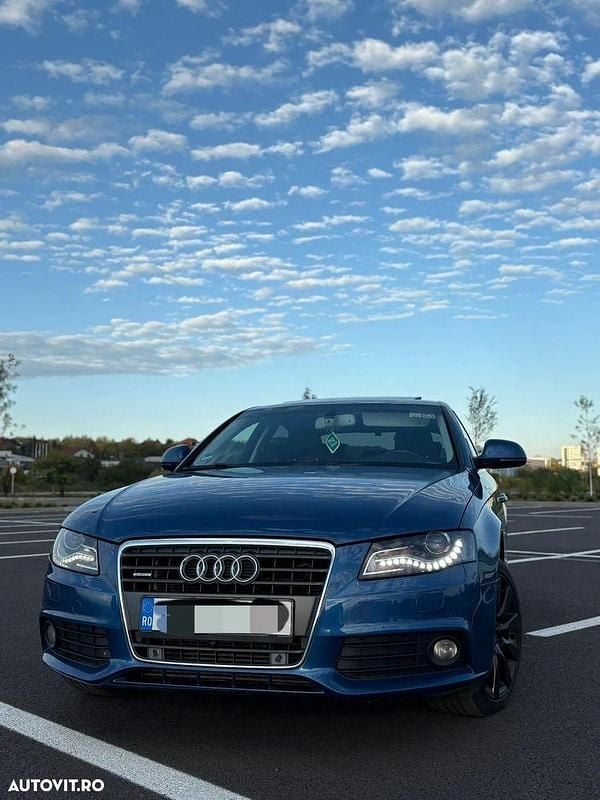 Culoarealbastru Utilizat 2009 Audi A4 S-Line Berlinǎ | 9.990 EUR (Scump) - Imagine 1/4