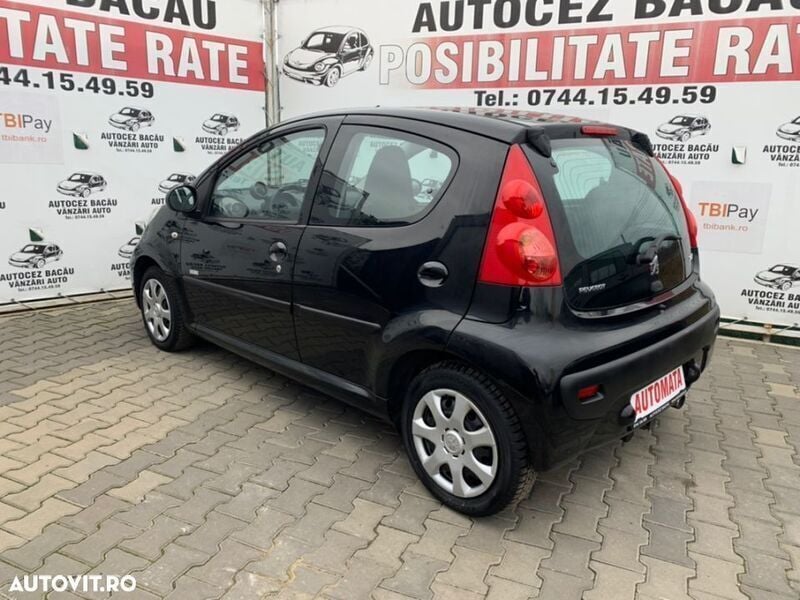 Second-hand Peugeot 107 68 CP (50 kW) 2011 Negru Hatchback