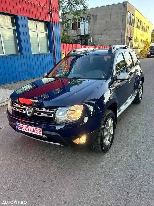 Culoarealbastru Utilizat 2014 Dacia Duster Prestige SUV | 7.290 EUR (Preț bun) - Imagine 1/4
