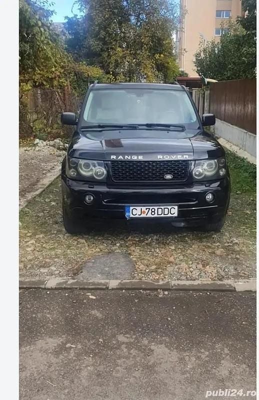 Negru Utilizat 2008 Land Rover Range Rover Sport SUV | 5.400 EUR (Preț bun) - Imagine 1/4