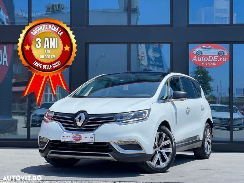 Alb Utilizat 2016 Renault Espace Monovolum | 10.490 EUR (Preț OK) - Imagine 1/4