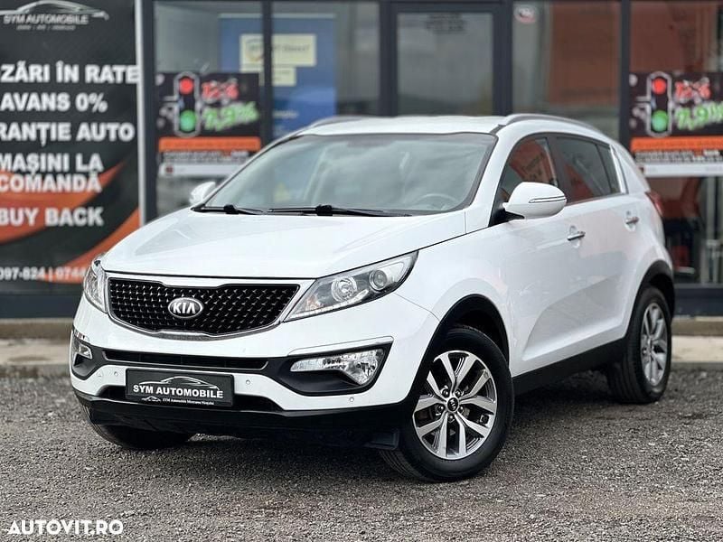 Second-hand Kia Sportage Attract 115 CP (84 kW) 2015 Culoarealb SUV