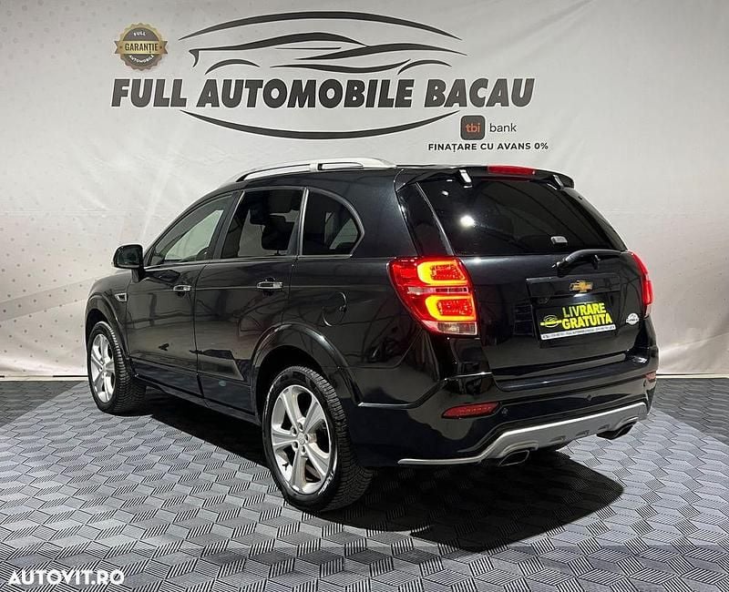 Second-hand Chevrolet Captiva LTZ 183 CP (134 kW) 2013 Culoarenegru SUV