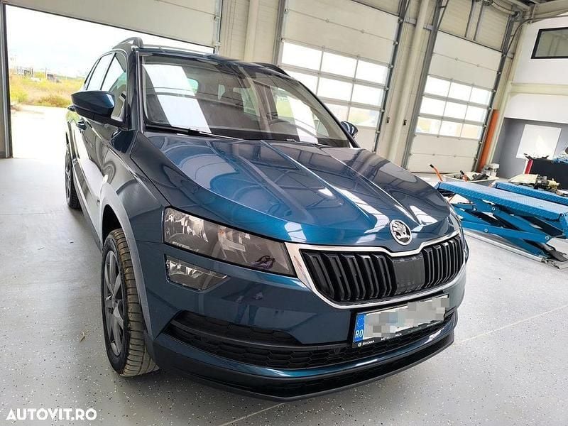 Culoarealbastru Utilizat 2022 Skoda Karoq Ambition SUV | 21.000 EUR (Super Preț) - Imagine 1/4