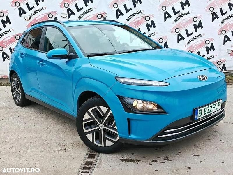 Culoarealbastru Utilizat 2021 Hyundai Kona SUV | 18.450 EUR (Preț bun) - Imagine 1/4