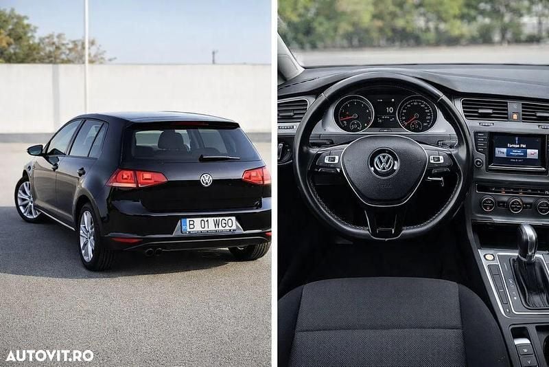 Culoarenegru Second-hand 2015 VW Golf Highline Berlinǎ | 9.100 EUR (Preț bun) - Imagine 1/2