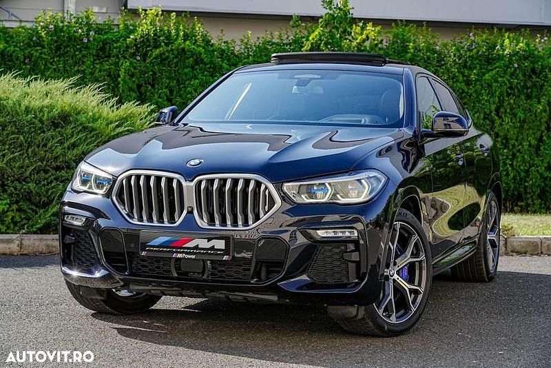 Culoarealbastru Utilizat 2020 BMW X6 SUV | 48.900 EUR (Scump) - Imagine 1/4