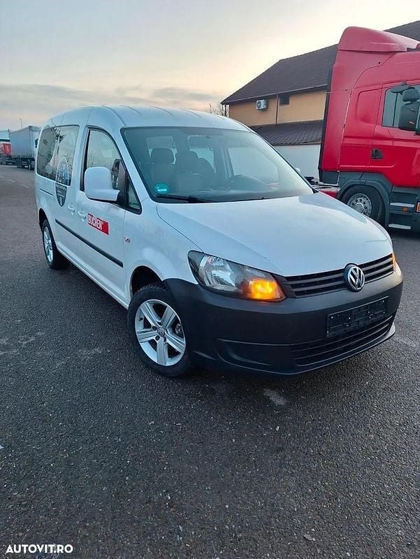 Second-hand VW Caddy Maxi Life 140 CP (102 kW) 2014 Culoarealb Monovolum