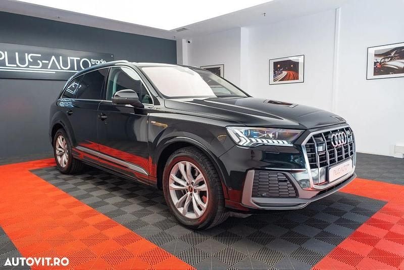 Culoarenegru Utilizat 2023 Audi Q7 S-Line SUV | 63.900 EUR - Imagine 1/4