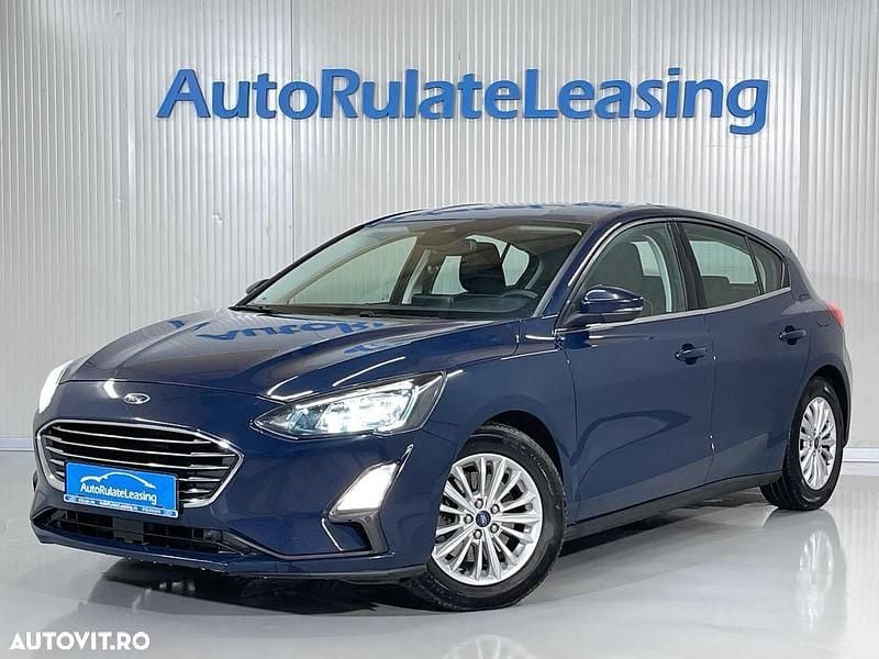 Second-hand Ford Focus Titanium 150 CP (110 kW) 2020 Culoarealbastru Hatchback