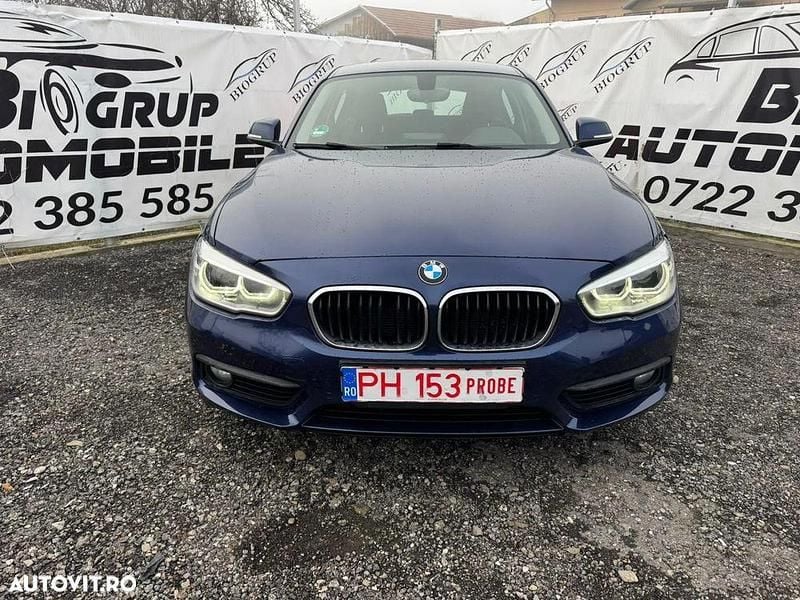 Second-hand BMW 118 Advantage 136 CP (100 kW) 2015 Culoarealbastru Hatchback