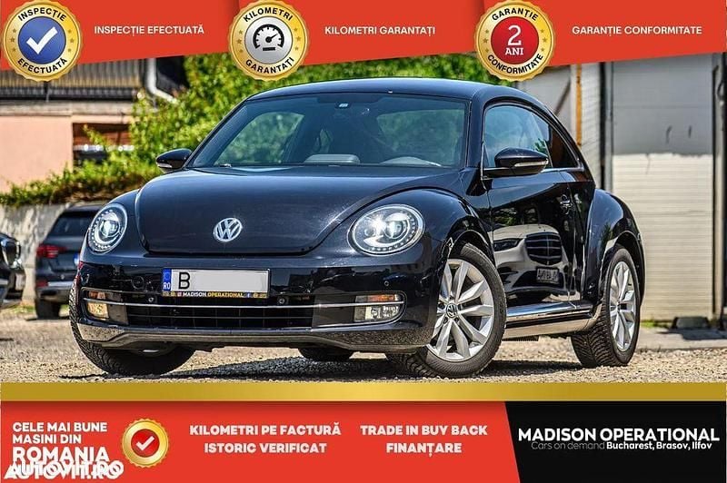 Negru Utilizat 2015 VW Beetle Design Coupe | 9.450 EUR - Imagine 1/4