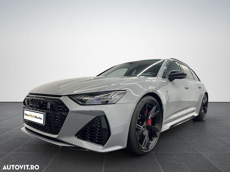 Gri Utilizat 2023 Audi RS6 Break | 114.950 EUR - Imagine 1/4