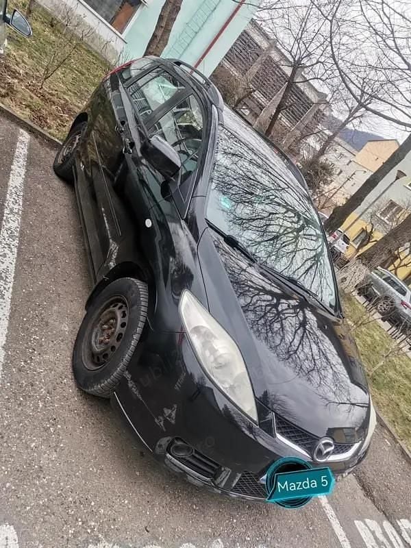 Second-hand Mazda 5 116 CP (85 kW) 2008 Negru Monovolum