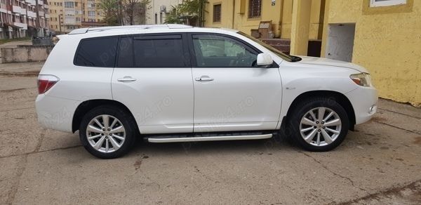 Second-hand Toyota Highlander Limited 270 CP (198 kW) 2008 Alb SUV
