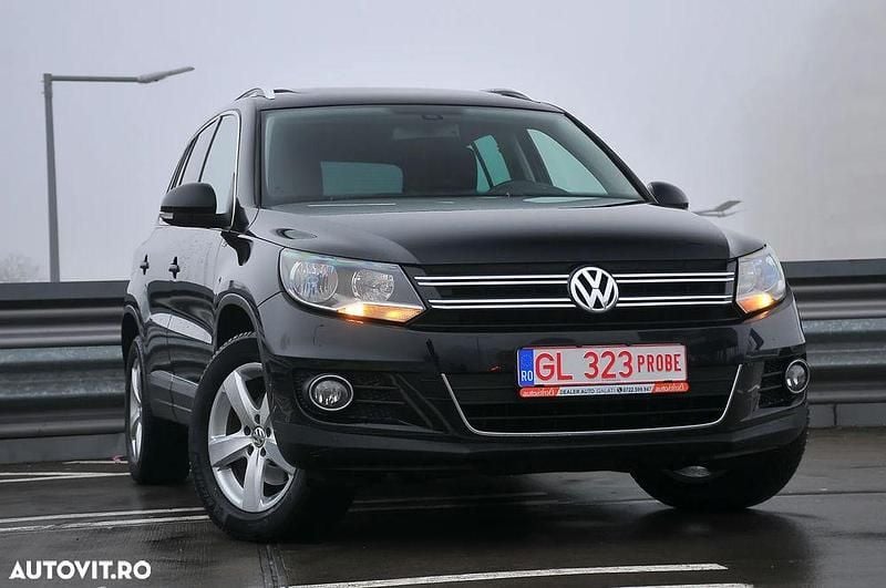 Culoarenegru Utilizat 2015 VW Tiguan SUV | 10.690 EUR (Super Preț) - Imagine 1/4