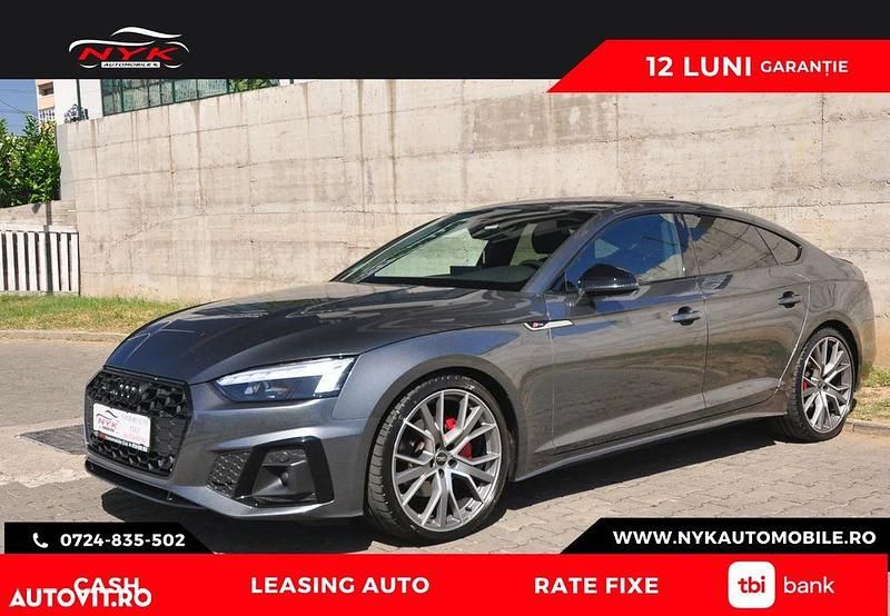 Culoaregri Utilizat 2022 Audi A5 Sportback S-Line Coupe | 32.000 EUR (Puțin scump) - Imagine 1/4