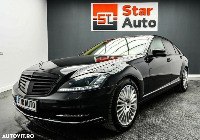 Negru Utilizat 2012 Mercedes S350 Berlinǎ | 10.990 EUR (Preț bun) - Imagine 1/4