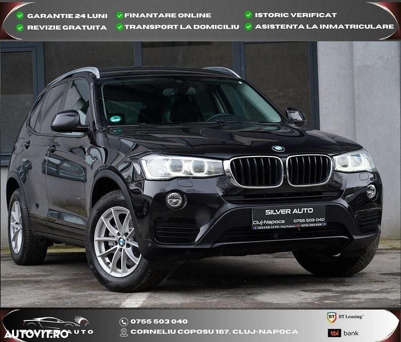 Second-hand BMW X3 Luxury Line 190 CP (139 kW) 2017 Culoarenegru SUV