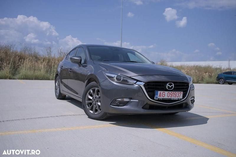 Gri Utilizat 2018 Mazda 3 Exclusive-Line Hatchback | 14.750 EUR (Puțin scump) - Imagine 1/4