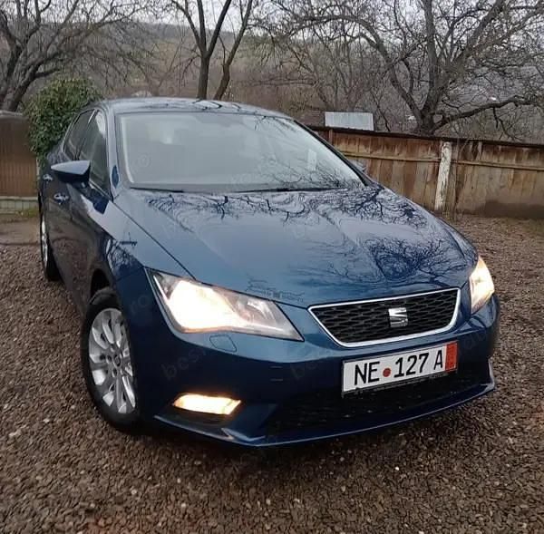 Albastru Utilizat 2013 Seat Leon Hatchback | 6.550 EUR (Preț OK) - Imagine 1/4
