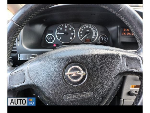 Second-hand Opel Zafira 124 CP (91 kW) 2003 Auriu Monovolum