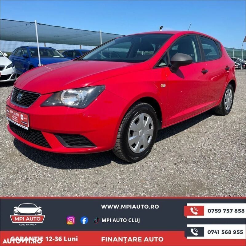 Rosu Utilizat 2014 Seat Ibiza Style | 5.800 EUR (Preț OK) - Imagine 1/4