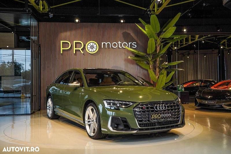 Culoareverde Utilizat 2021 Audi S8 Berlinǎ | 80.000 EUR (Preț OK) - Imagine 1/4