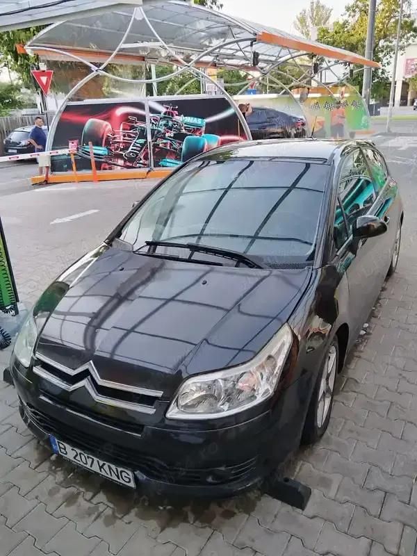 Negru Utilizat 2006 Citroën C4 VTR Sport Coupe | 1.800 EUR (Preț OK) - Imagine 1/4