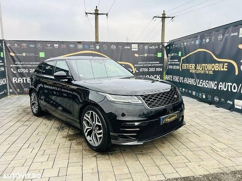 Second-hand Land Rover Range Rover Velar 275 CP (202 kW) 2019 Culoarenegru SUV